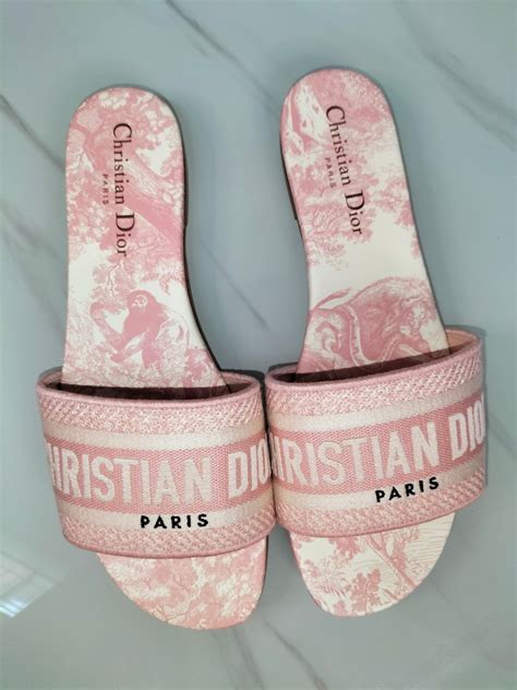 dior sandalen pink|christian Dior pink sandals.